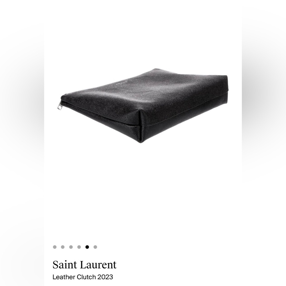 Saint Lourent  , black clutch, small - Picture 3 of 8